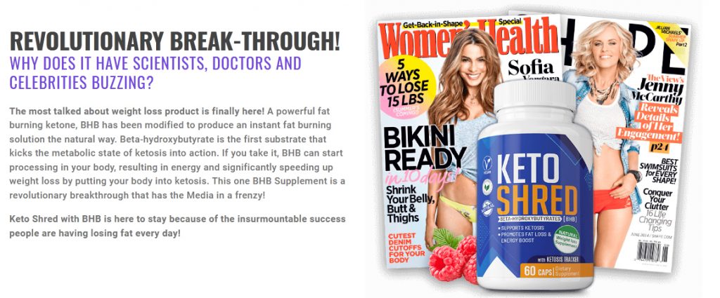 keto shred diet pills